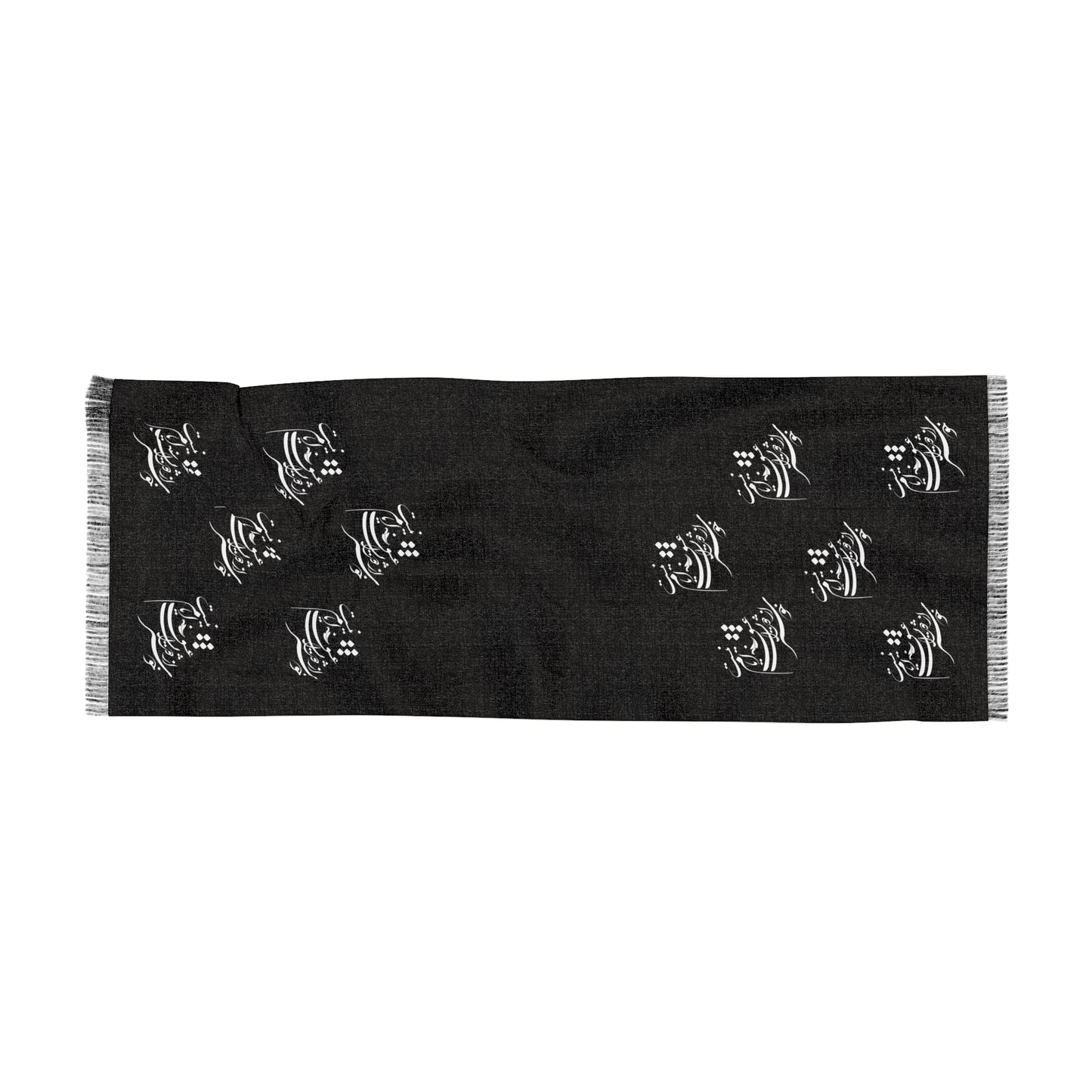 PERSIAN CALLIGRAPHY SCARF خوشتر از ایام عشق ایام نیست