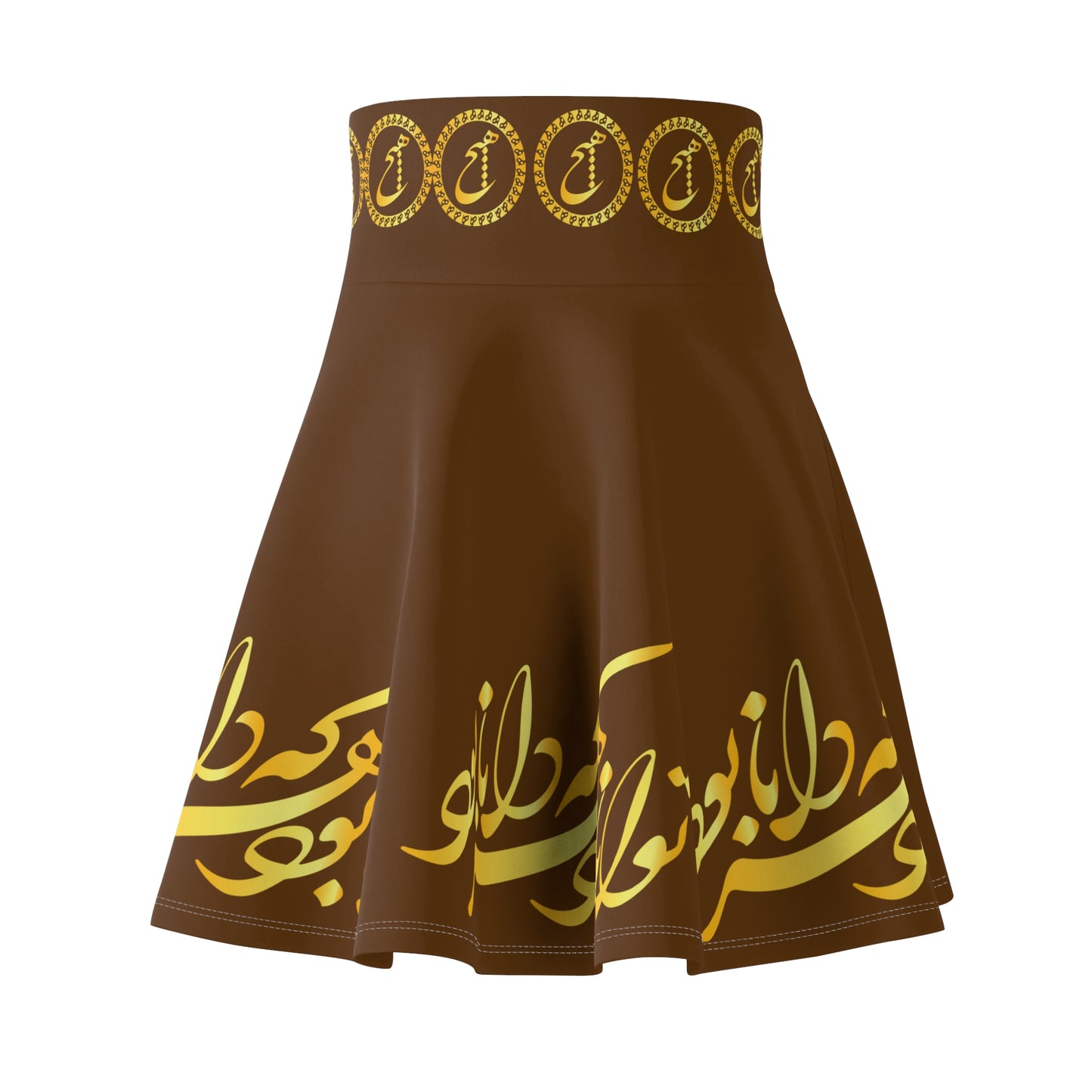 Perion Calligraphy Women's Skater Skirt