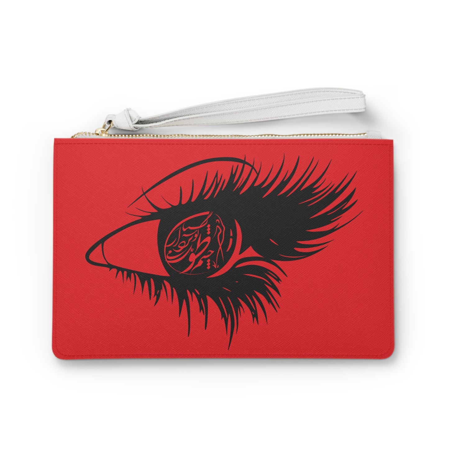 Persion Calligraphy Clutch Bag Cosmetic Bag