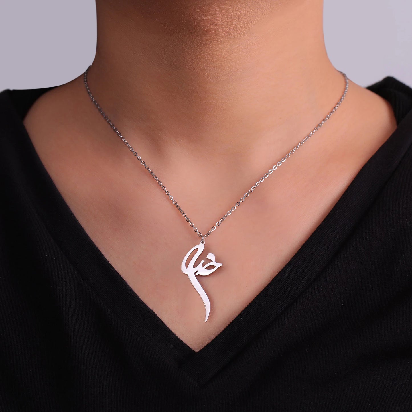 Persian Necklace – Khoda Pendant in Stainless Steel for Women