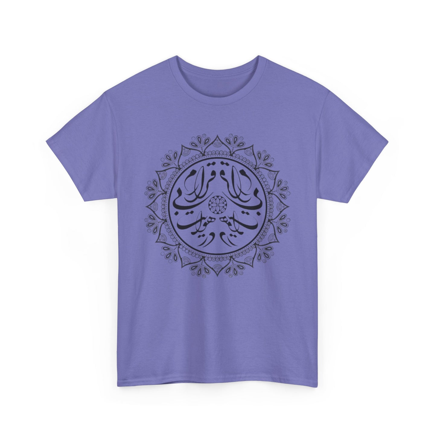 Men's Persion Calligraphy Cotton T- Shirt در هوایت بیقرارم