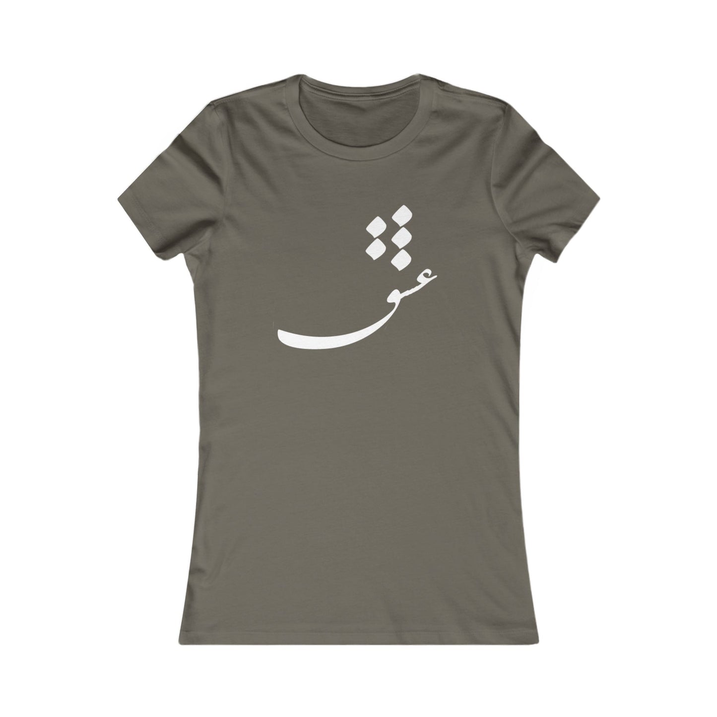 PERSIAN CALLIGRAPHY WOMEN'S CASUAL LOVE TEE | عشق