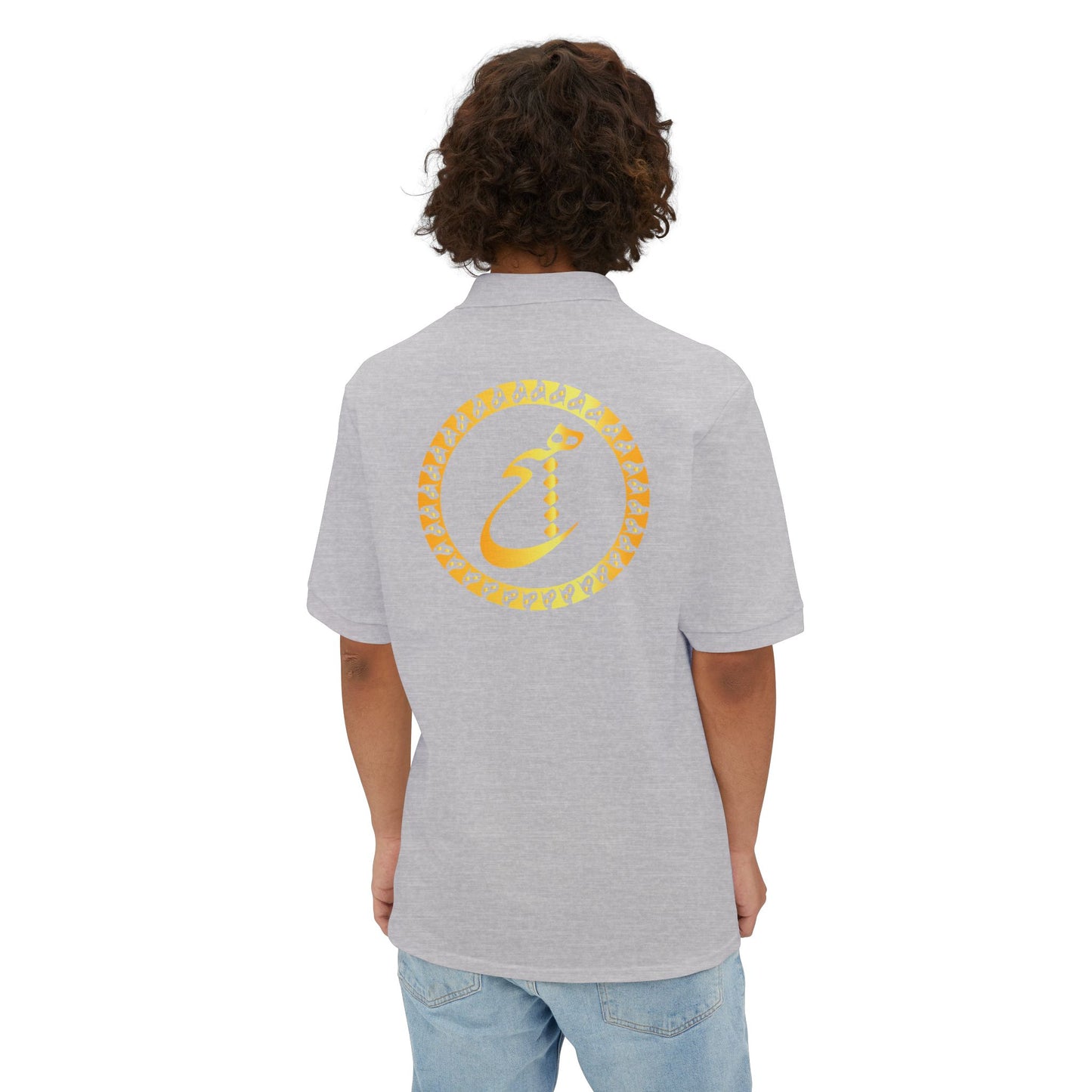 persion Calligraphy Men's Polo Shirt