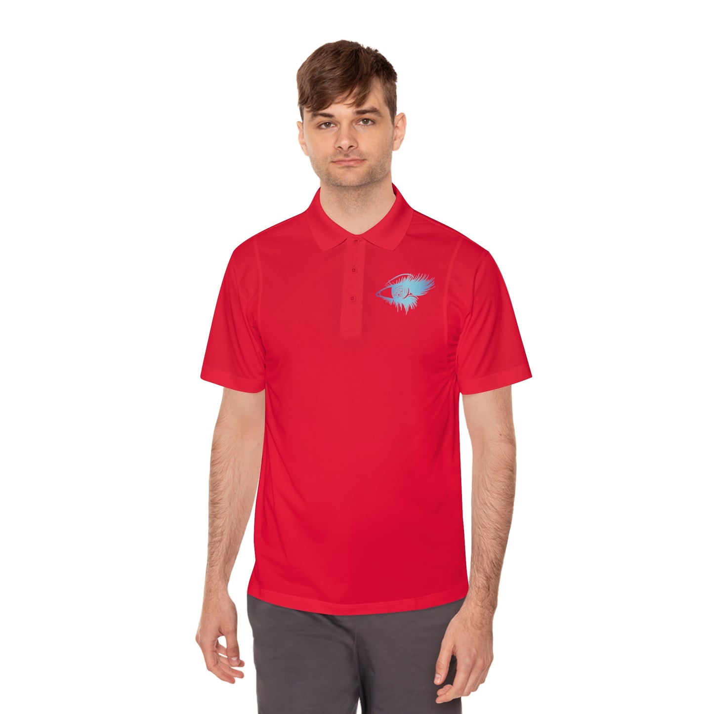 Persion Caligraphy Men's Sport Polo Shirt