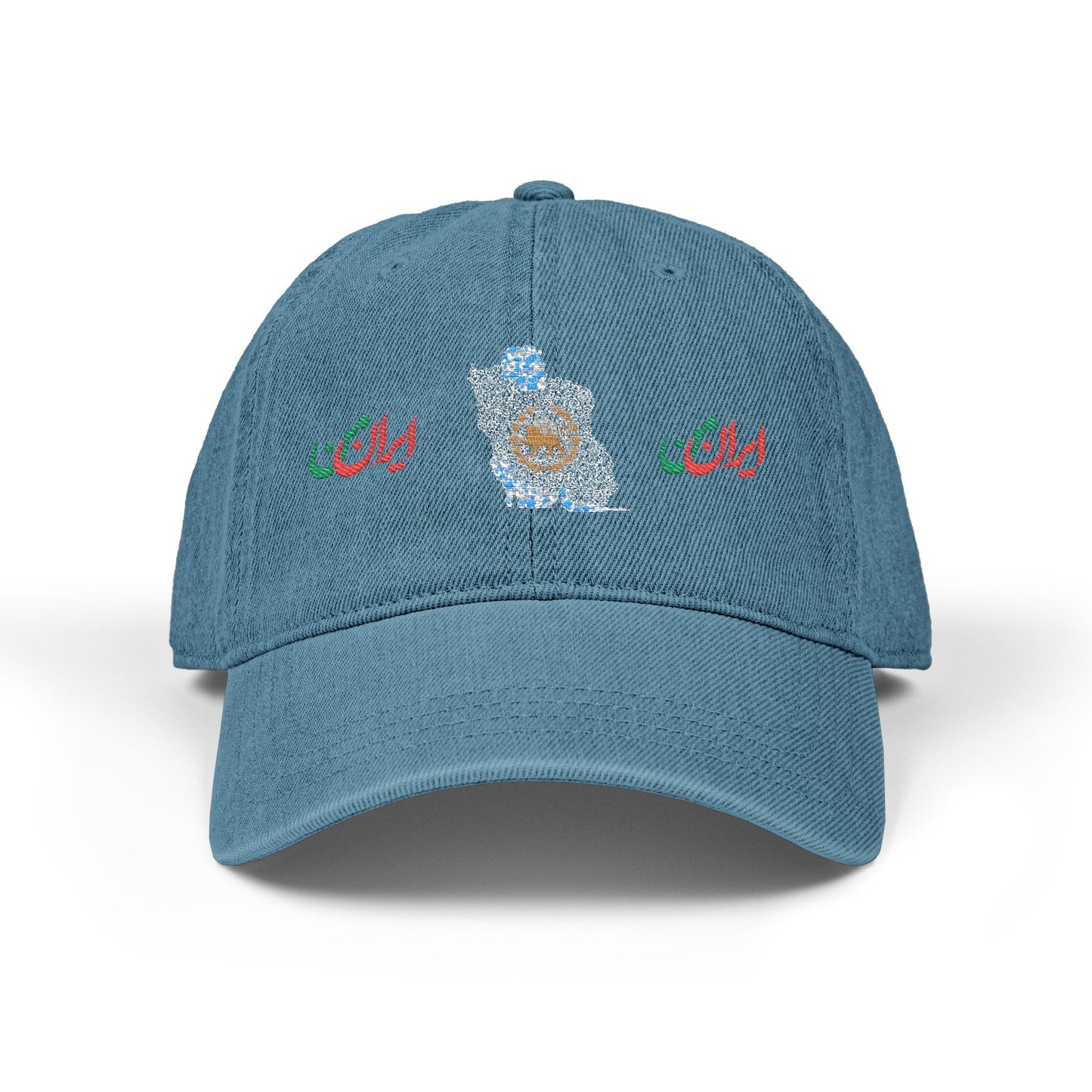 IRANIAN FLAG BUCKET HAT | AOP OUTDOOR HAT | "ایران من" (My Iran)