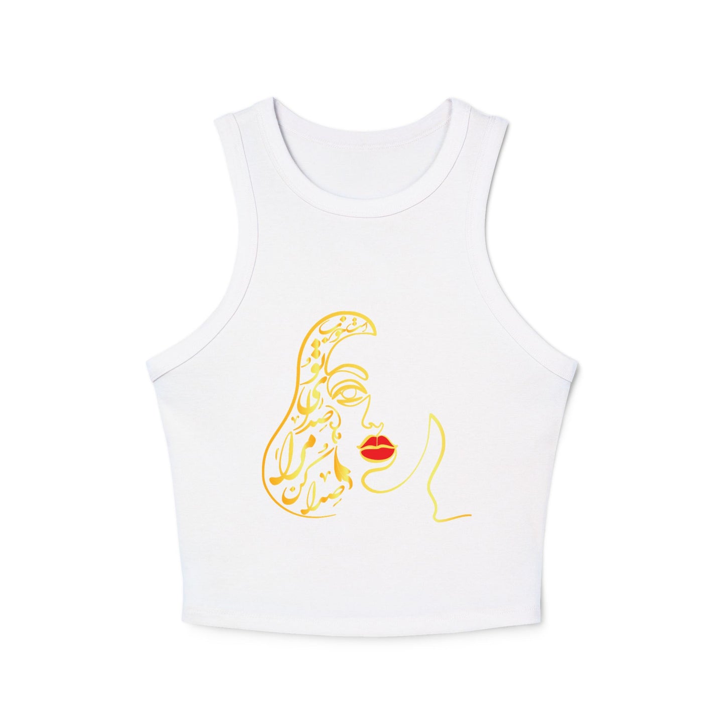 Women's Micro Rib Racer Tank Top