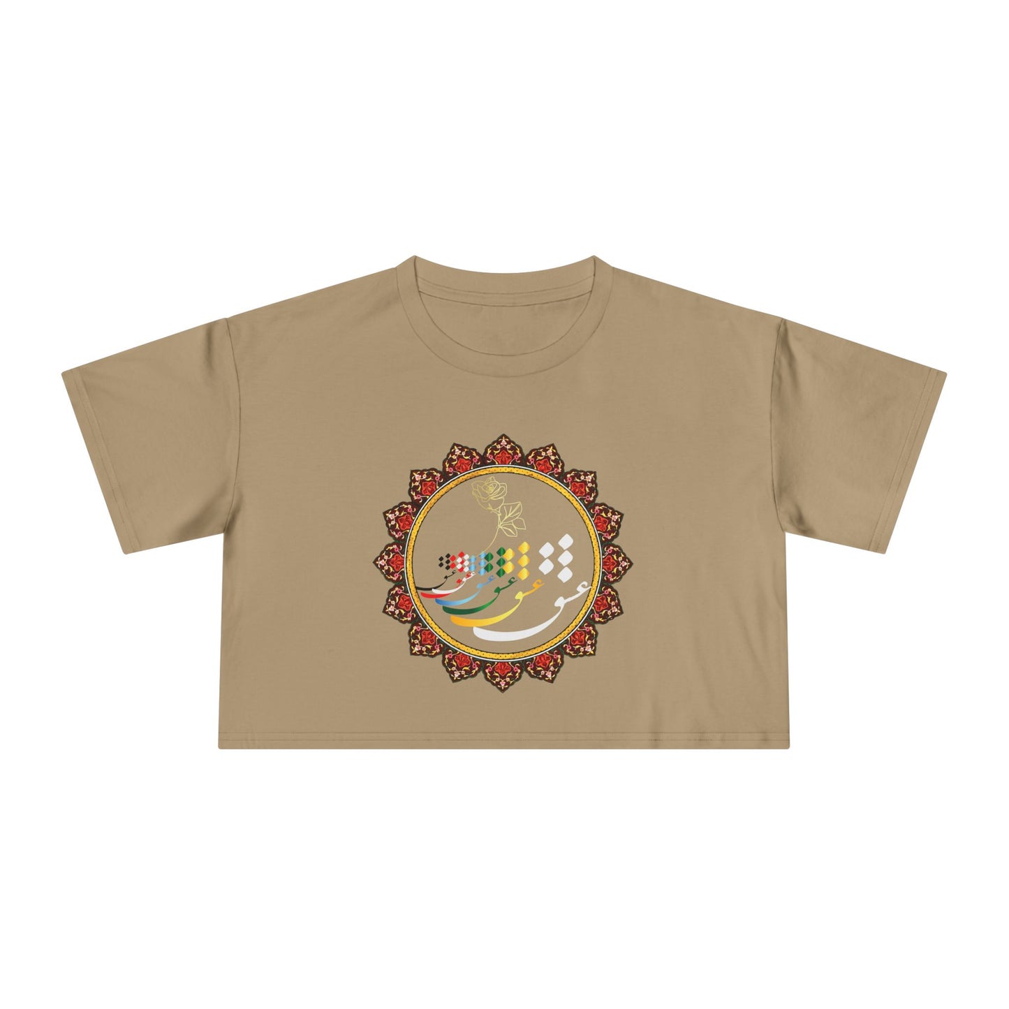LOVE WOMEN'S CROP TEE عشق