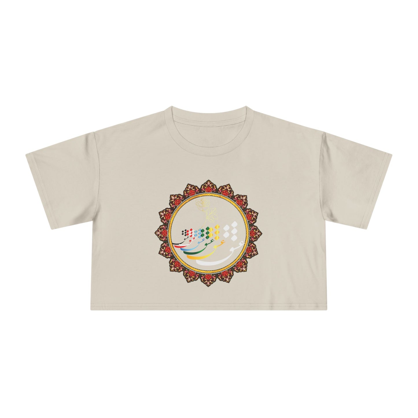 LOVE WOMEN'S CROP TEE عشق