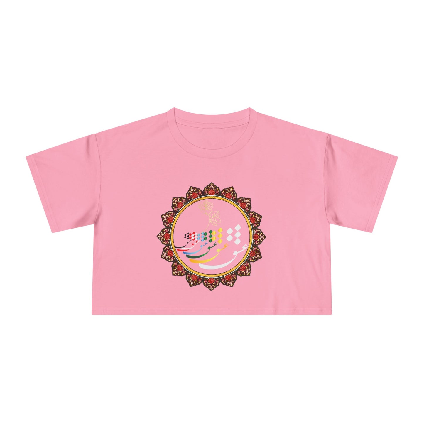 LOVE WOMEN'S CROP TEE عشق