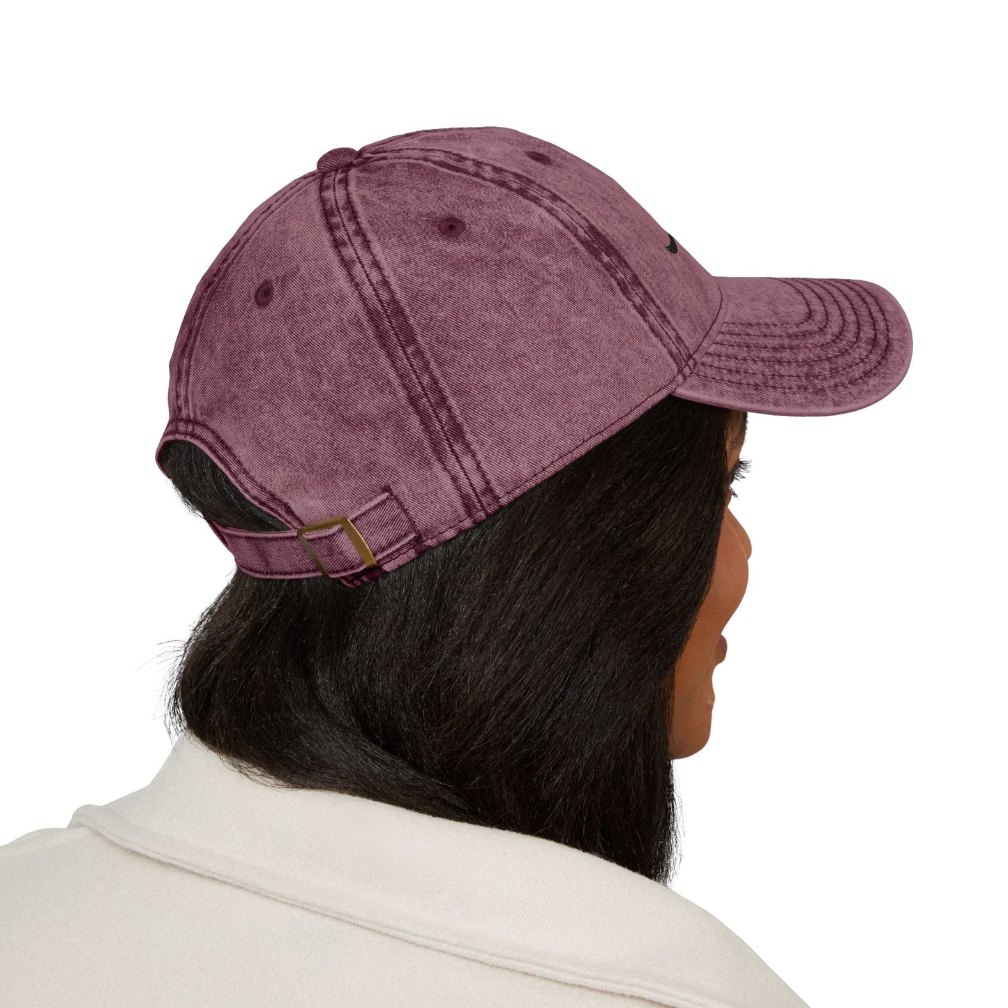 VINTAGE RED EMBROIDERED CAP | "خدا حافظ رفیق"