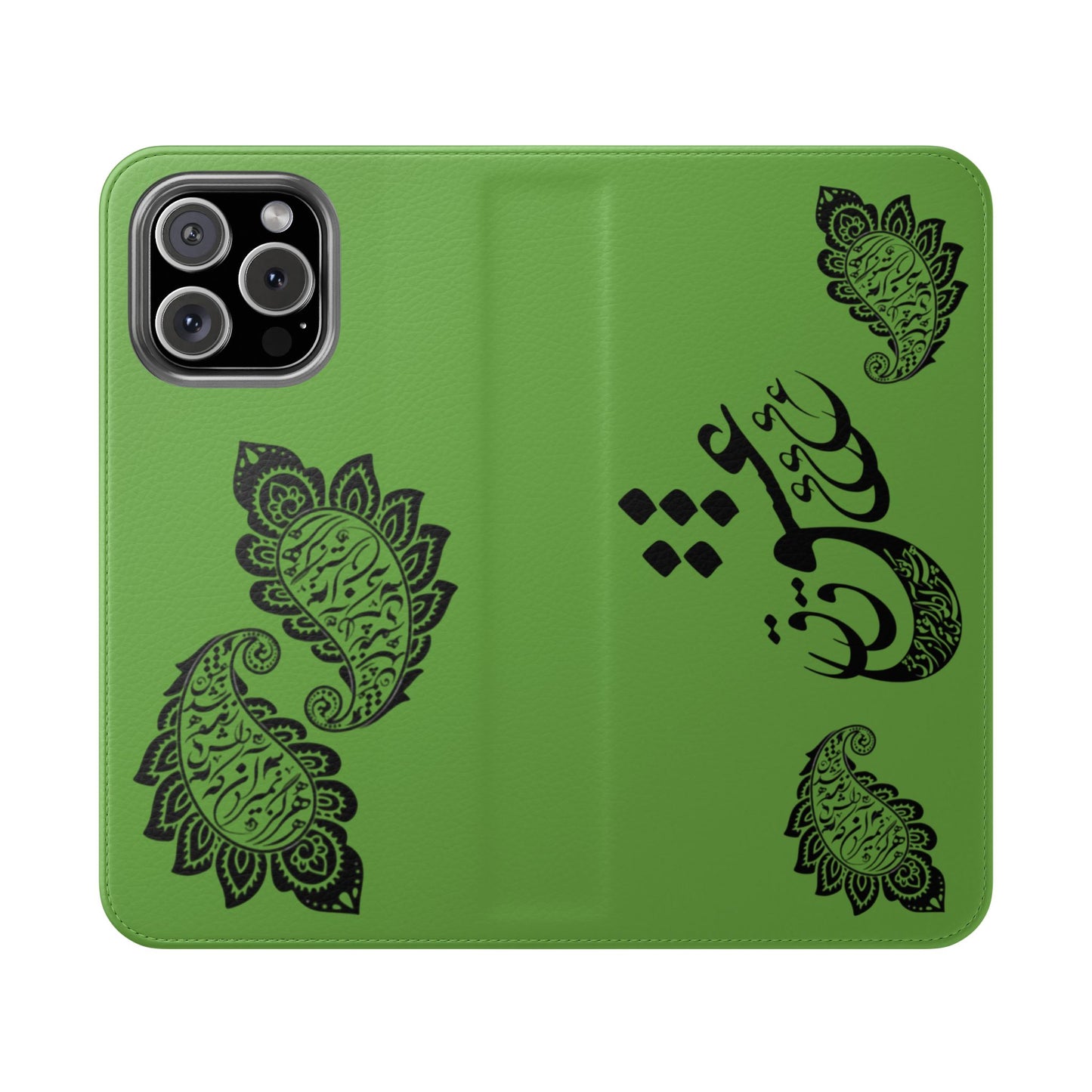 IPHONE, SAMSUNG TOUGH PHONE CASE « هرگز نمیرد آن که دلش زنده شد به عشق » با طرح اسلیمی بته جقه شاعر: حضرت حافظ