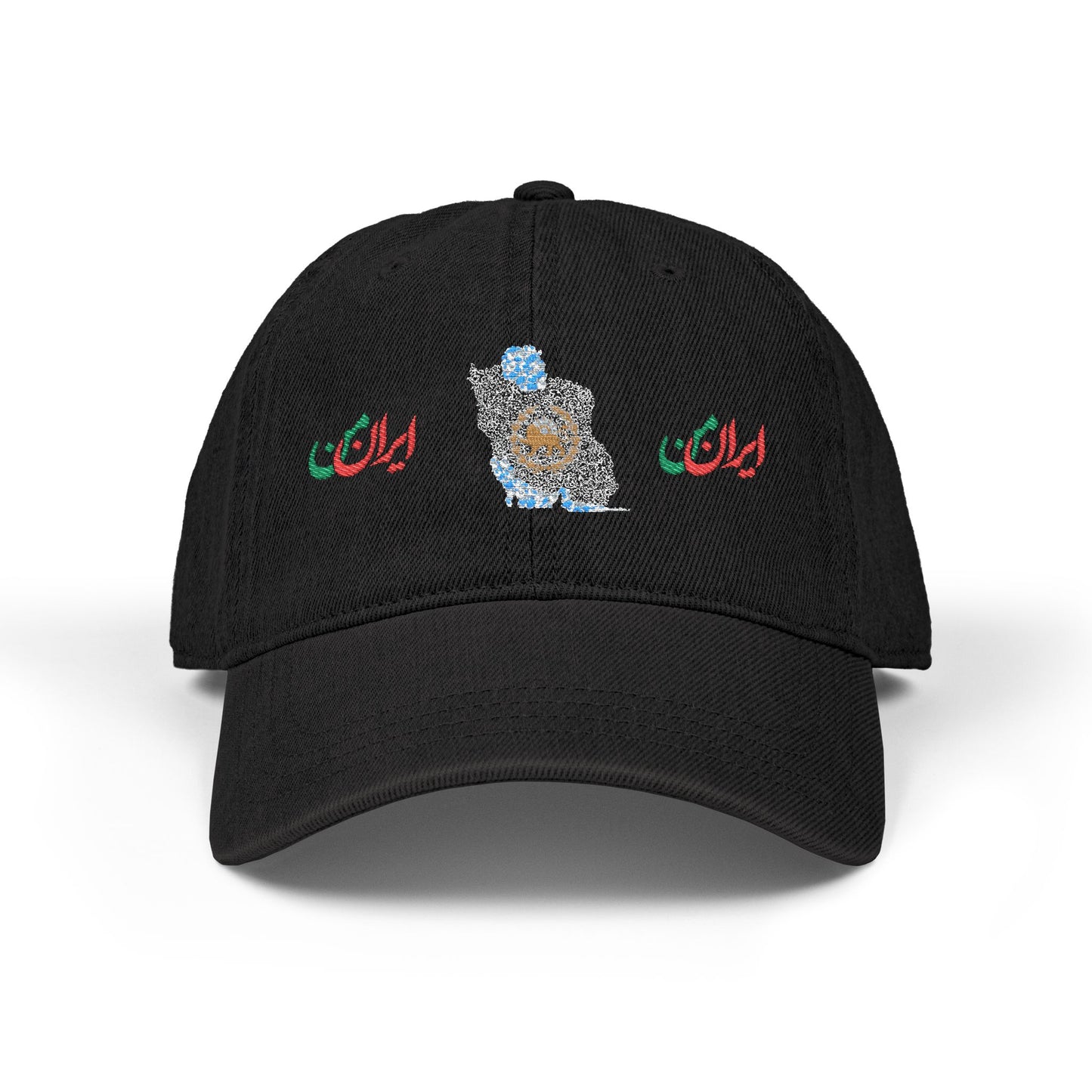 IRANIAN FLAG BUCKET HAT | AOP OUTDOOR HAT | "ایران من" (My Iran)