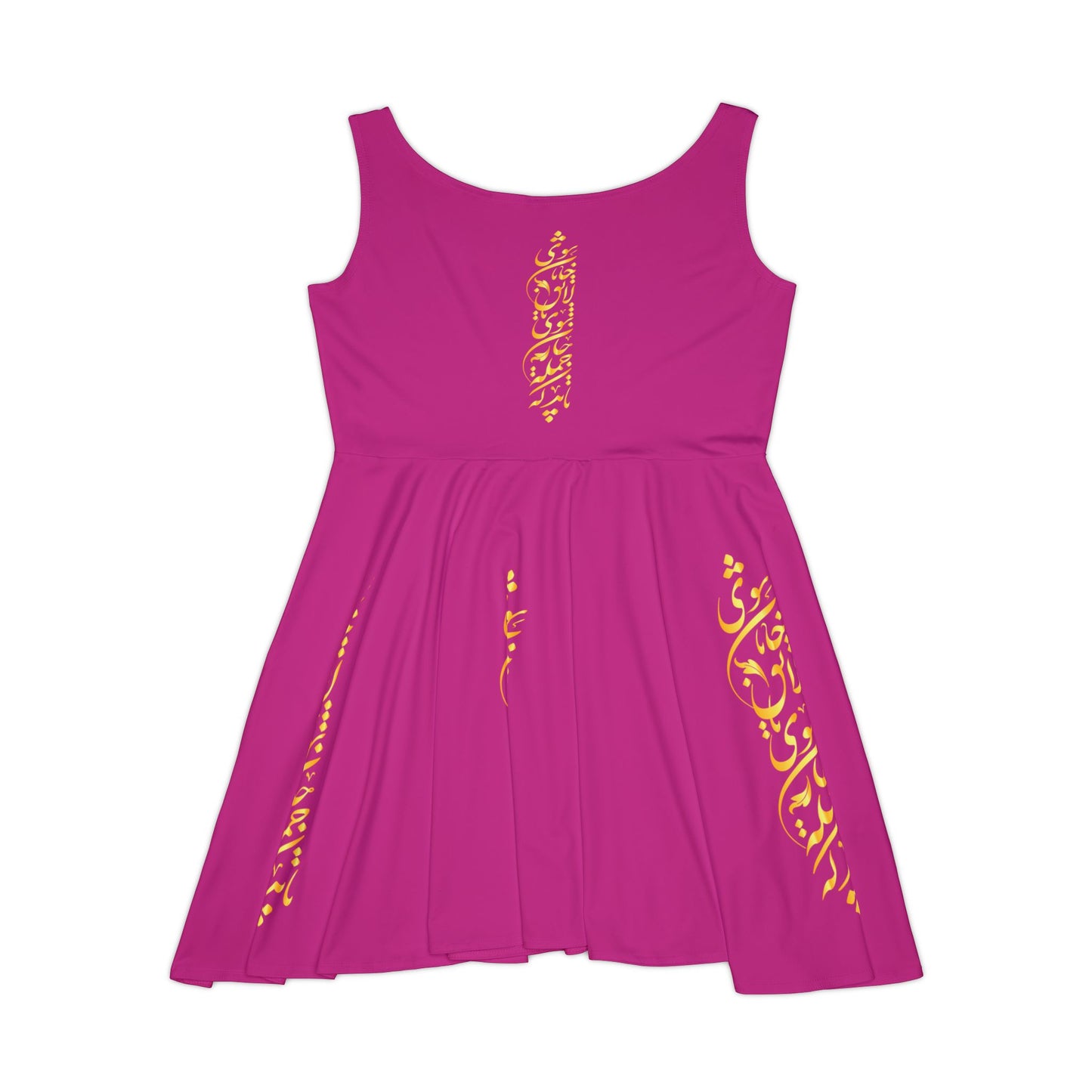 PERSIAN CALLIGRAPHY DANCE DRESS