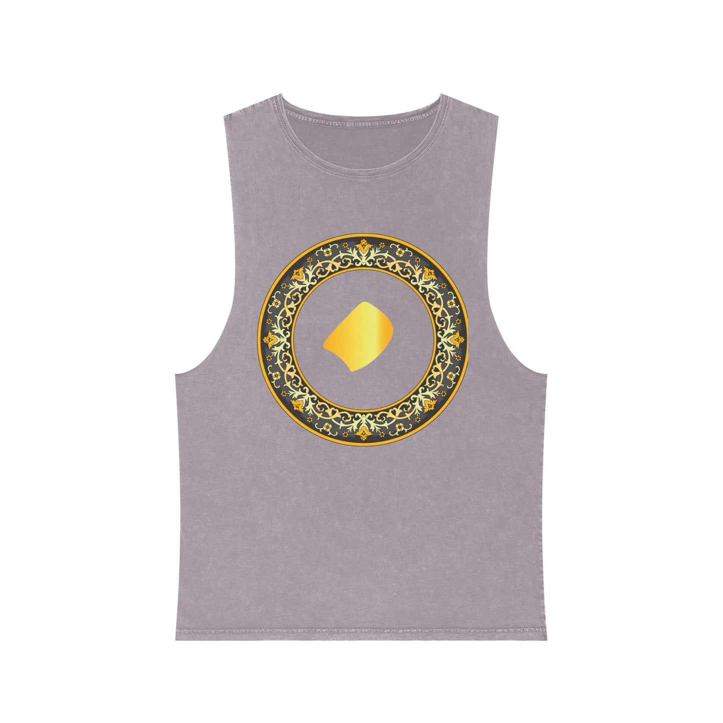 FARSI DOT UNISEX STONEWASH TANK TOP WITH TAZHIB نقطه فارسی