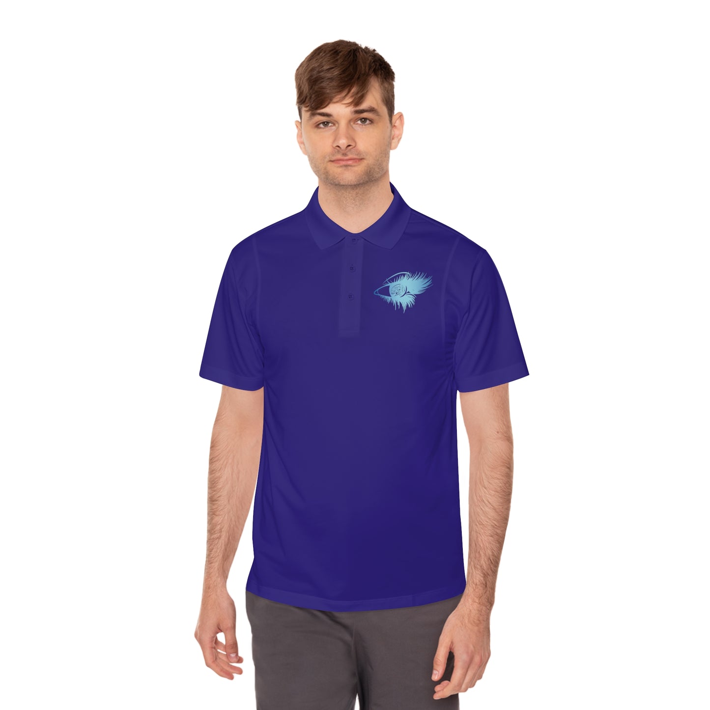 Persion Caligraphy Men's Sport Polo Shirt