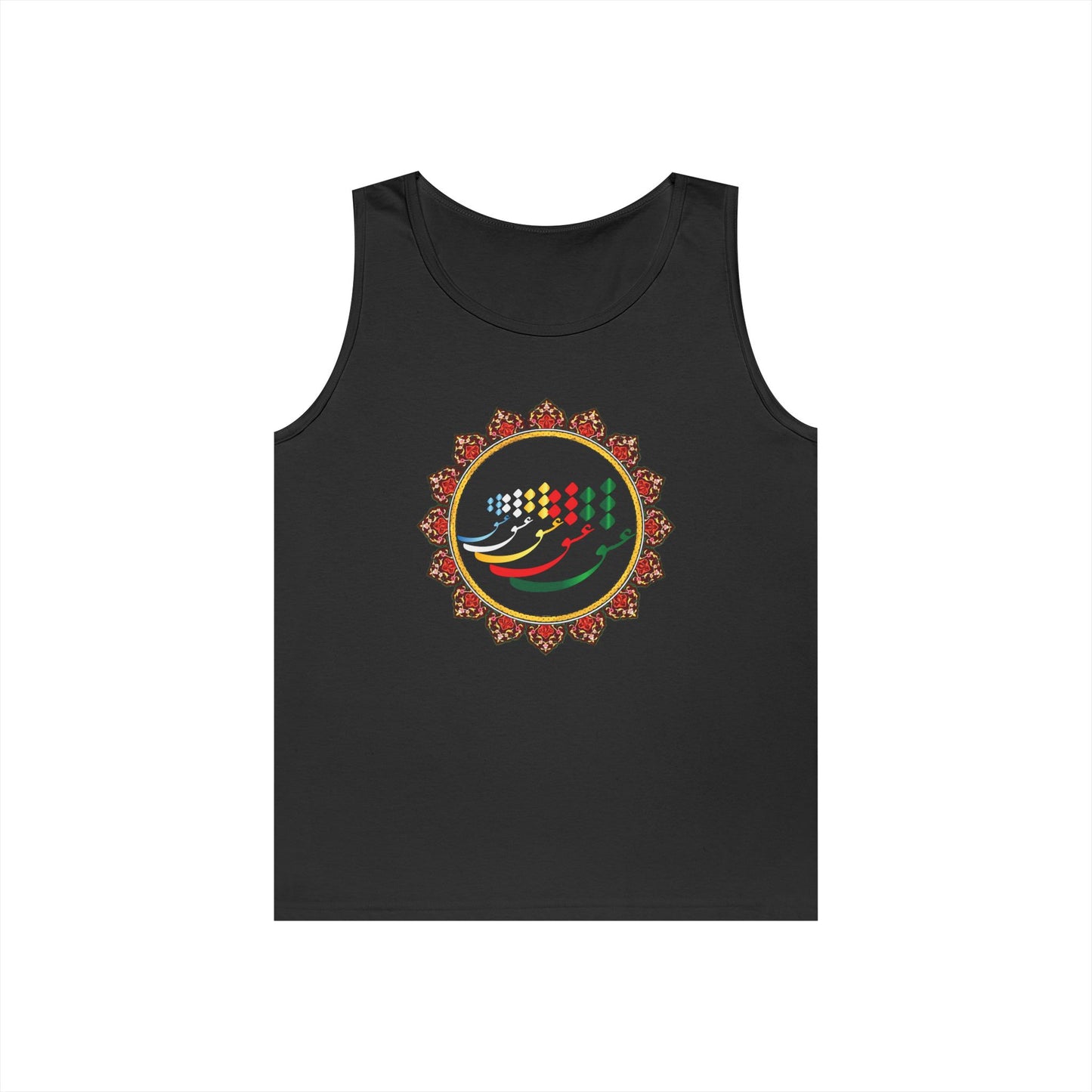 FARSI CALLIGRAPHY COTTON TANK TOP عشق