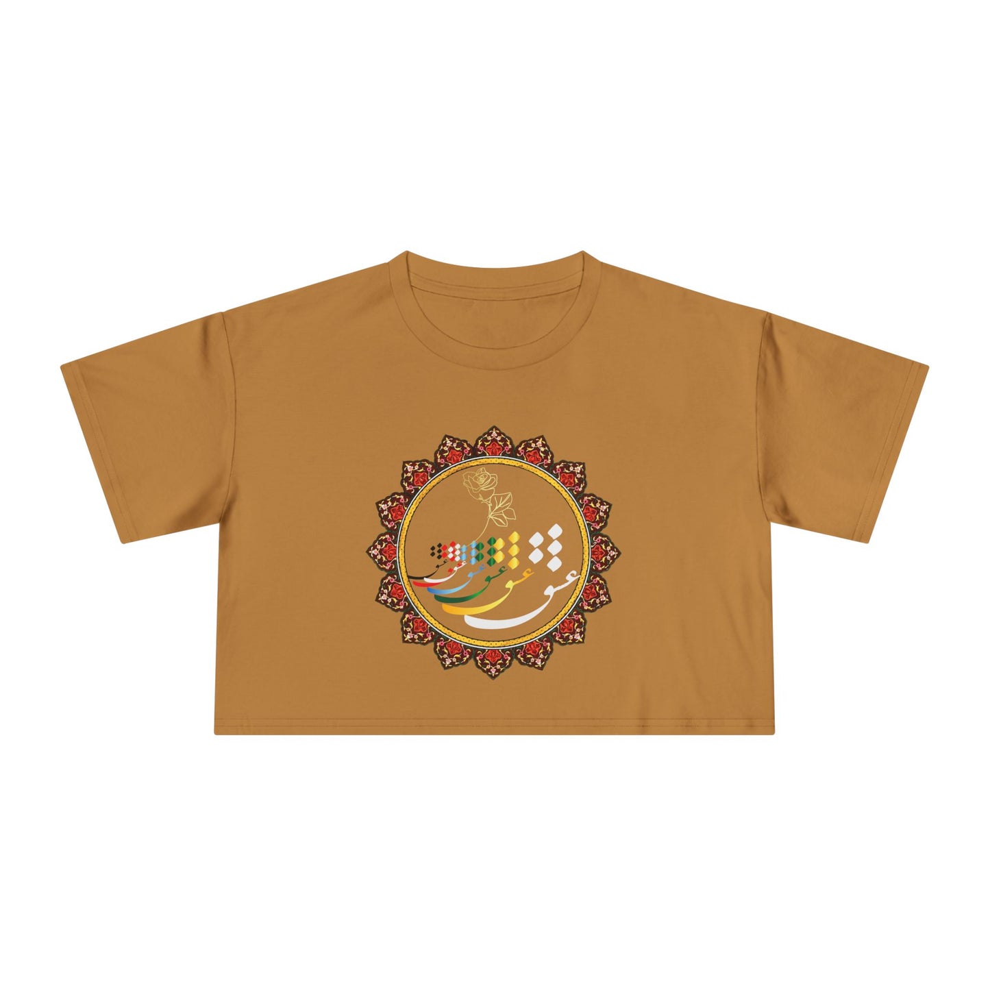 LOVE WOMEN'S CROP TEE عشق