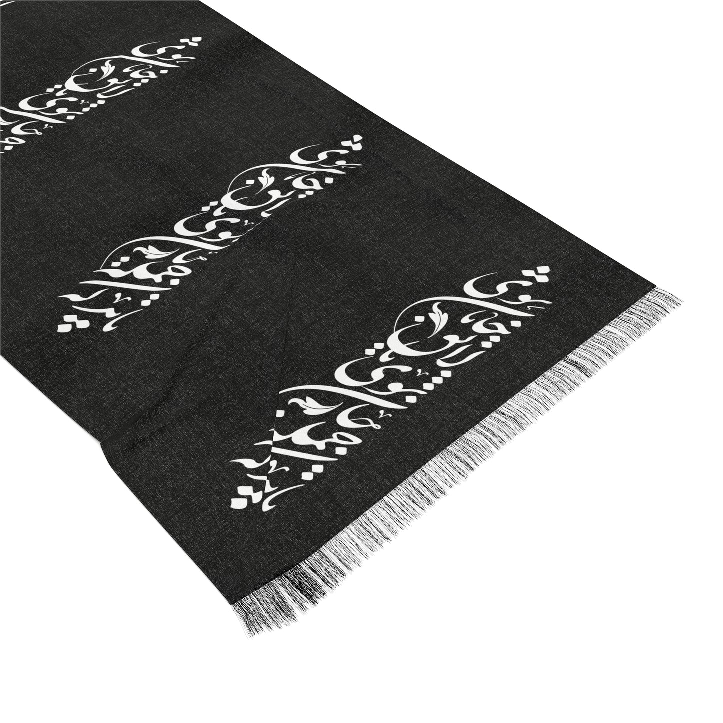 PERSIAN CALLIGRAPHY SCARF باید که جمله جان شوی تا لایق جانان شوی