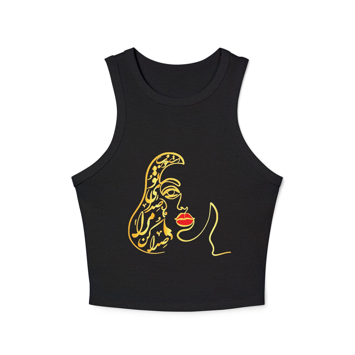 Women's Micro Rib Racer Tank Top