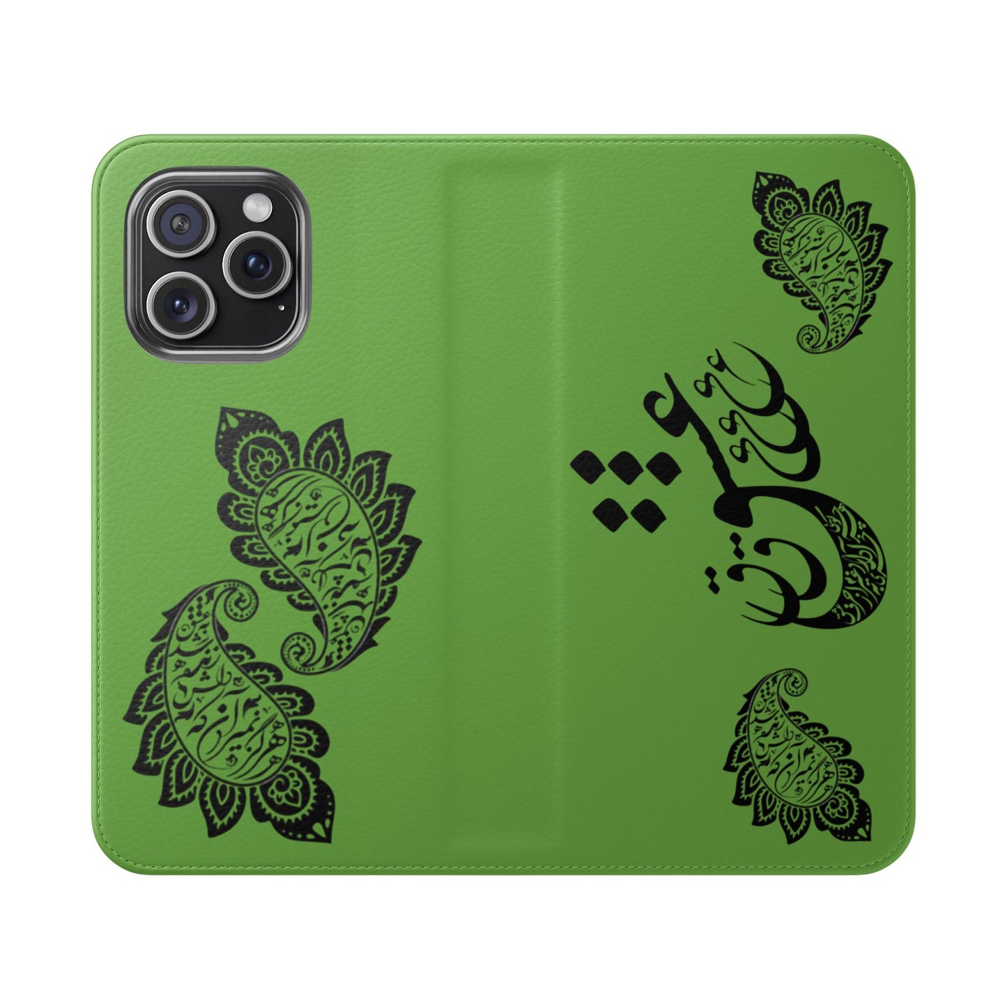 IPHONE, SAMSUNG TOUGH PHONE CASE « هرگز نمیرد آن که دلش زنده شد به عشق » با طرح اسلیمی بته جقه شاعر: حضرت حافظ