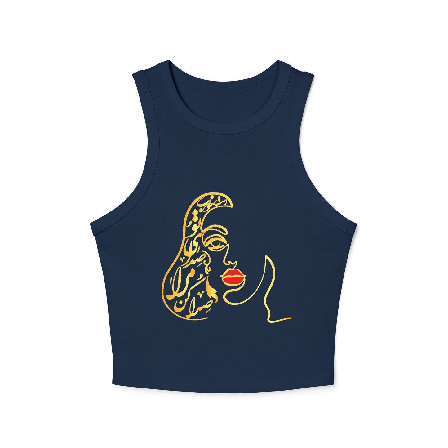 Women's Micro Rib Racer Tank Top