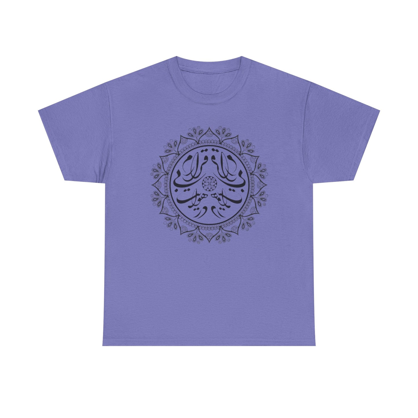 Men's Persion Calligraphy Cotton T- Shirt در هوایت بیقرارم