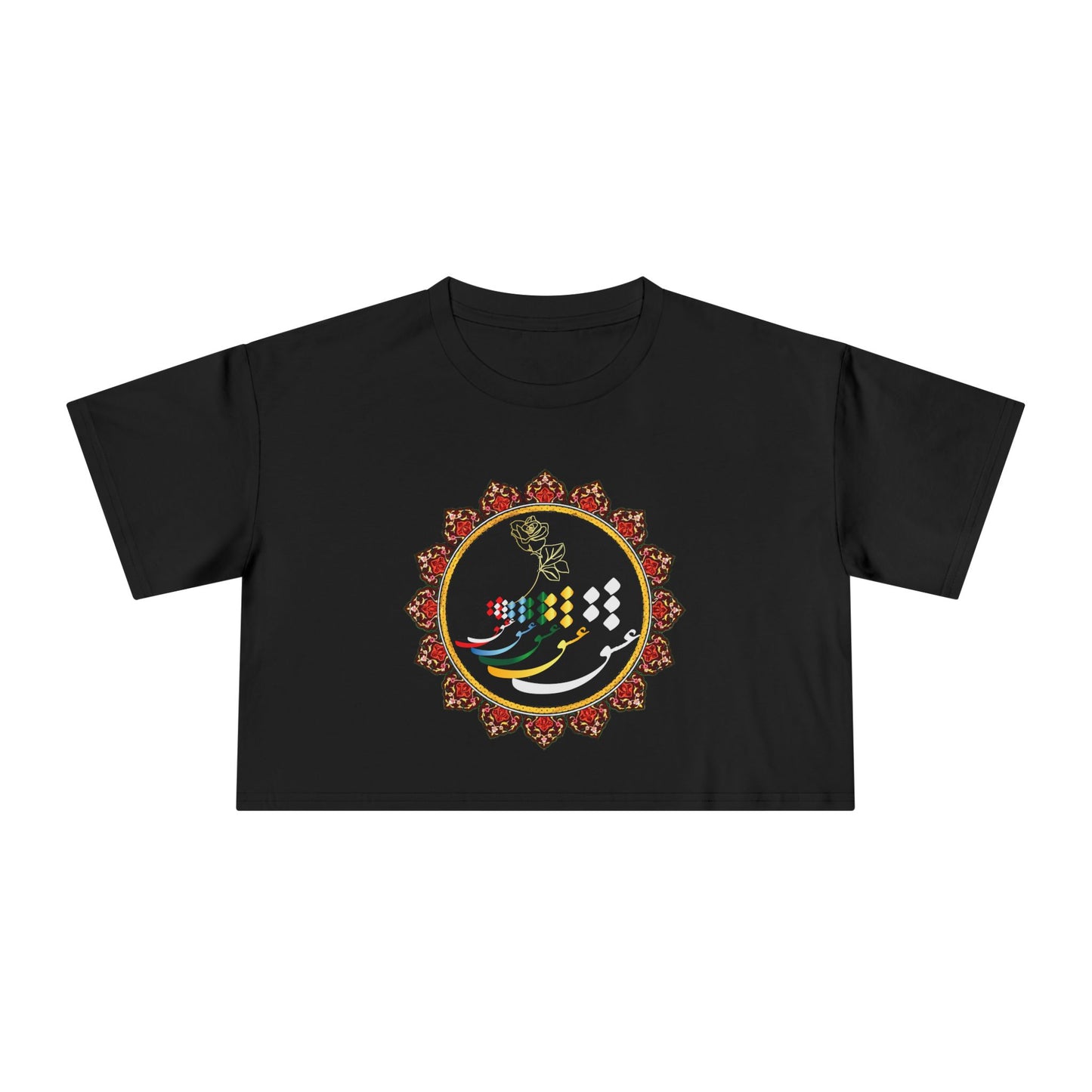 LOVE WOMEN'S CROP TEE عشق