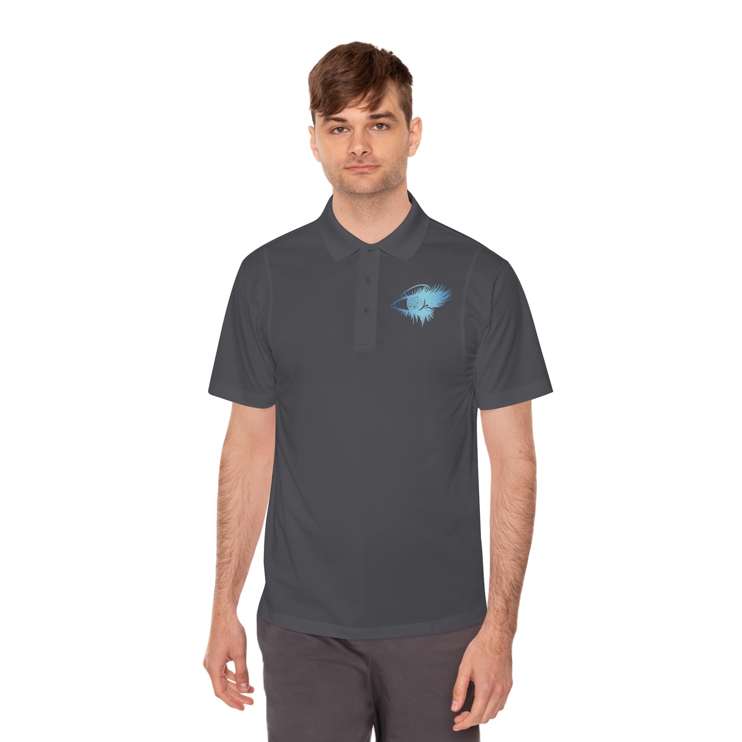 Persion Caligraphy Men's Sport Polo Shirt