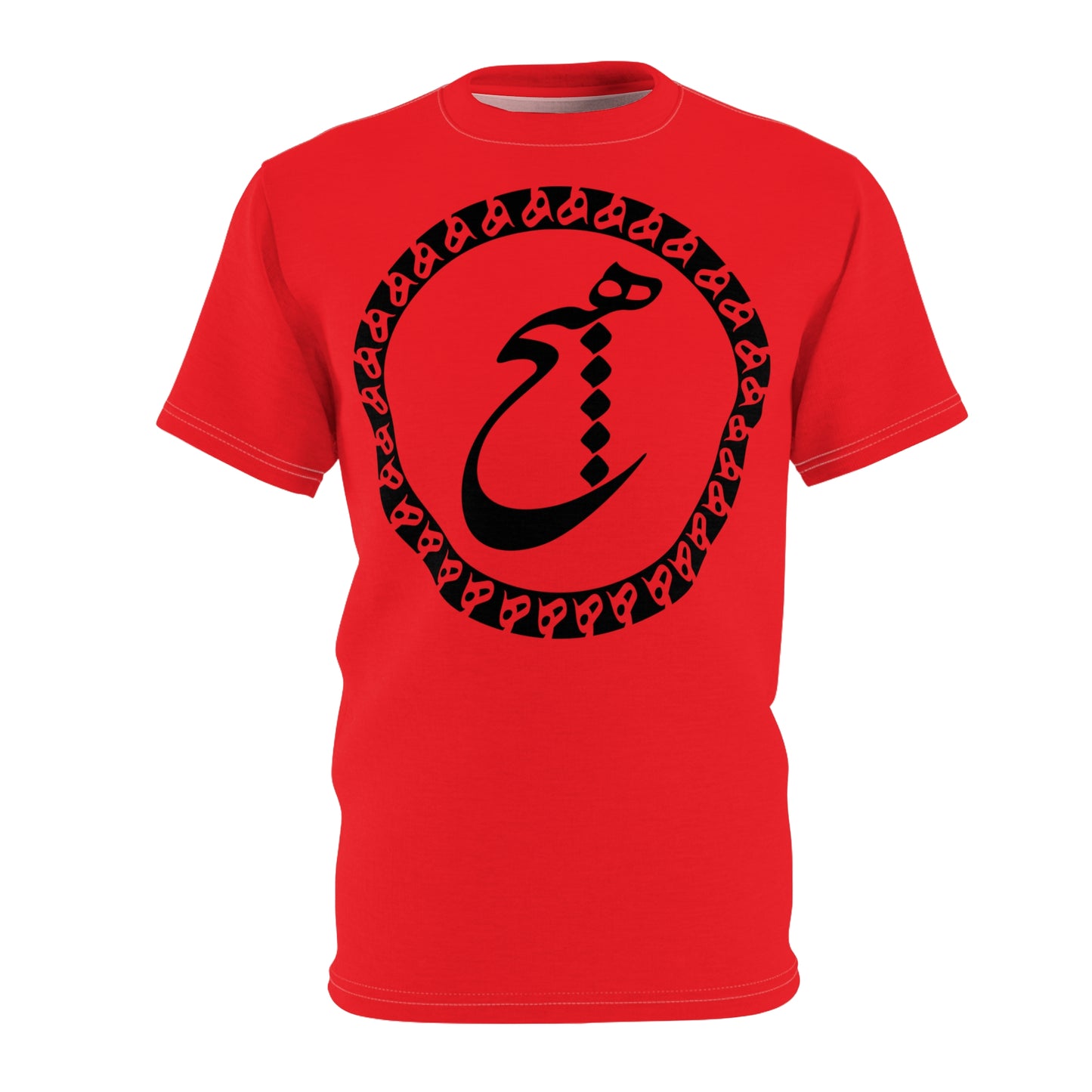 Unisex Cut & Sew Tee, Persian Calligraphy هیچ
