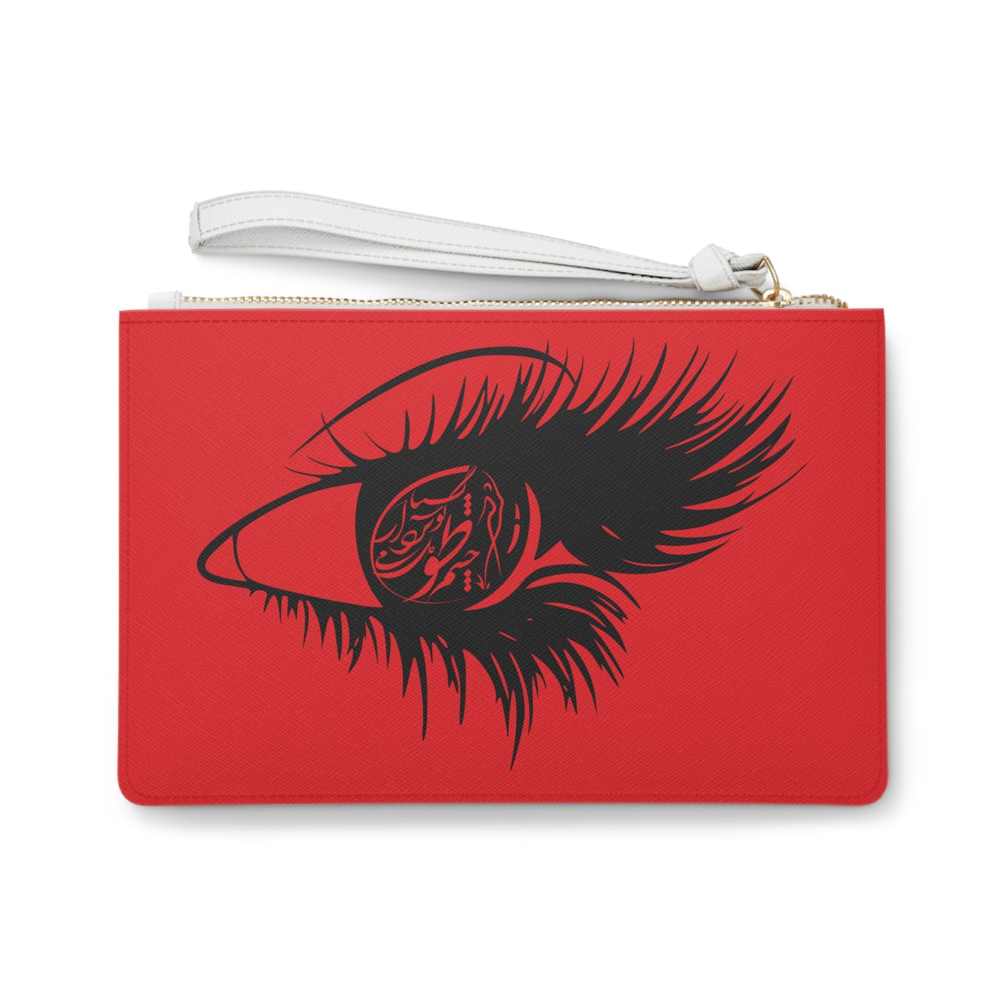 Persion Calligraphy Clutch Bag Cosmetic Bag