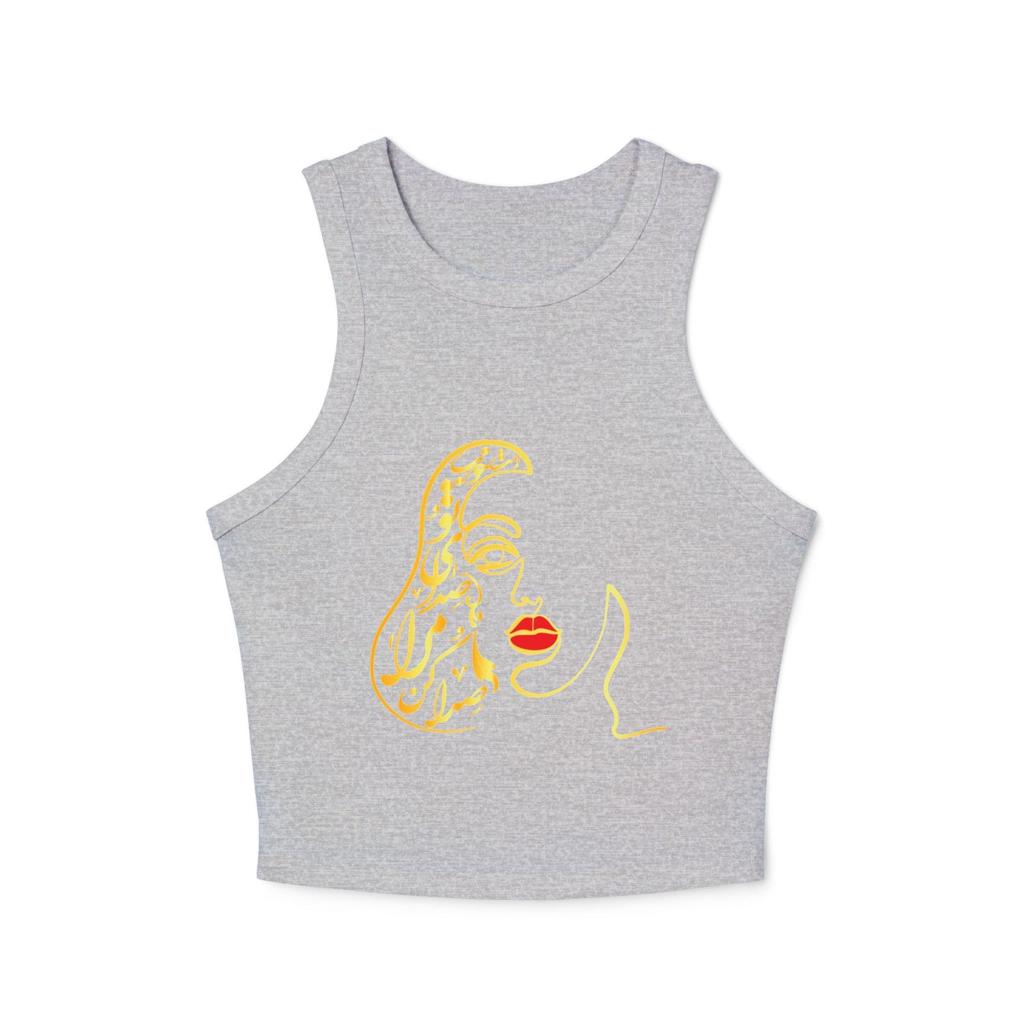 Women's Micro Rib Racer Tank Top