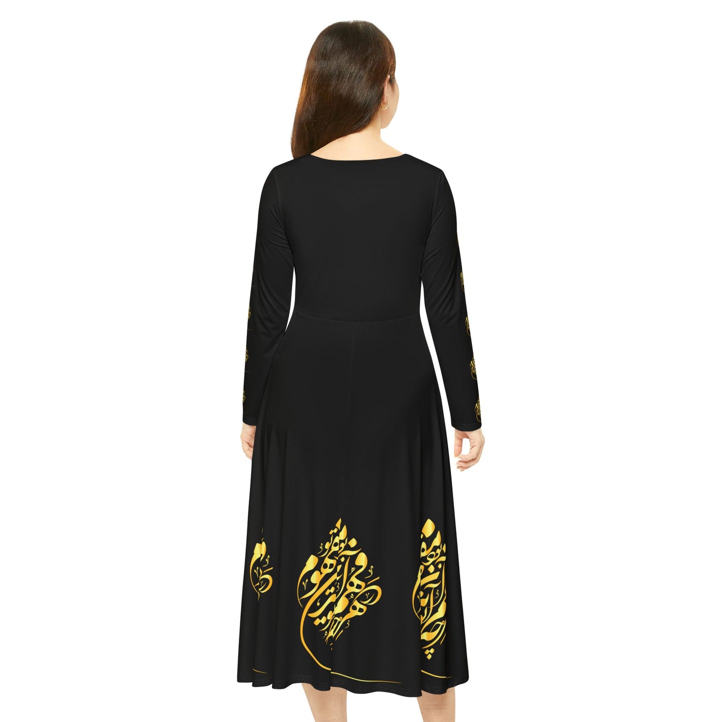 Persian calligraphy Dance Dress عطار نیشابوری
