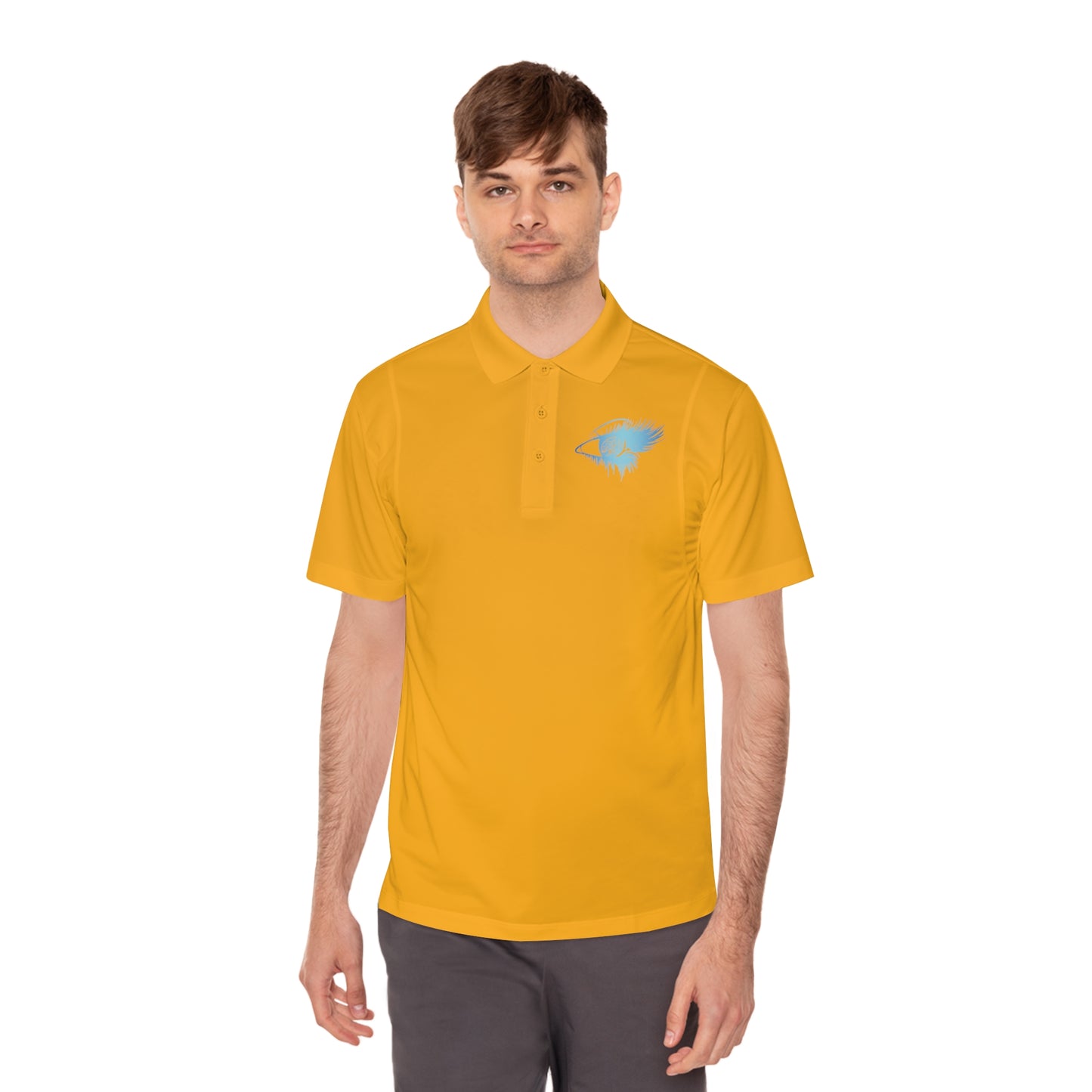 Persion Caligraphy Men's Sport Polo Shirt