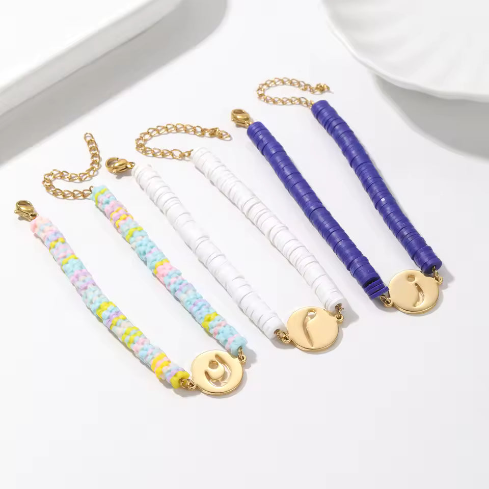 PERSONALIZED ARABIC & FARSI INITIALS BEADED BRACELET