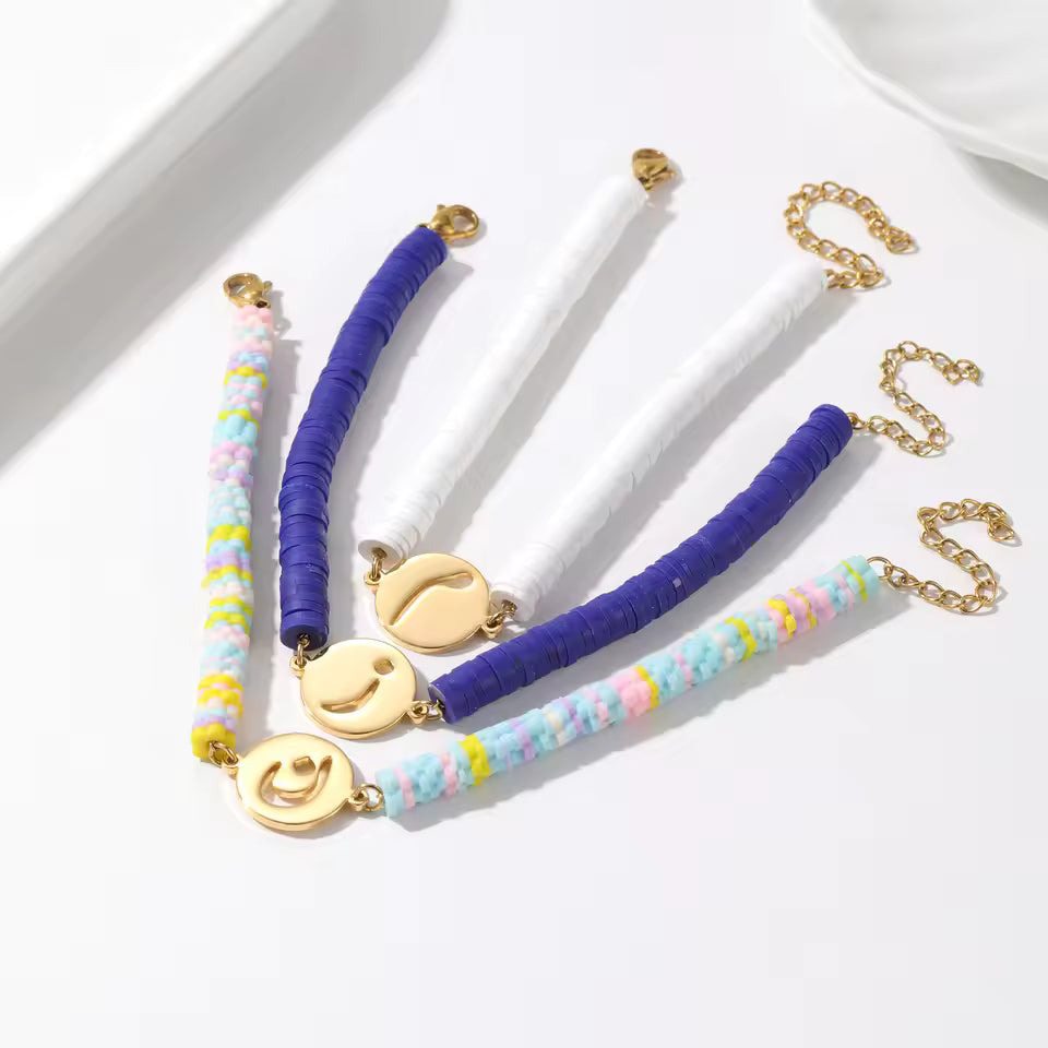 PERSONALIZED ARABIC & FARSI INITIALS BEADED BRACELET