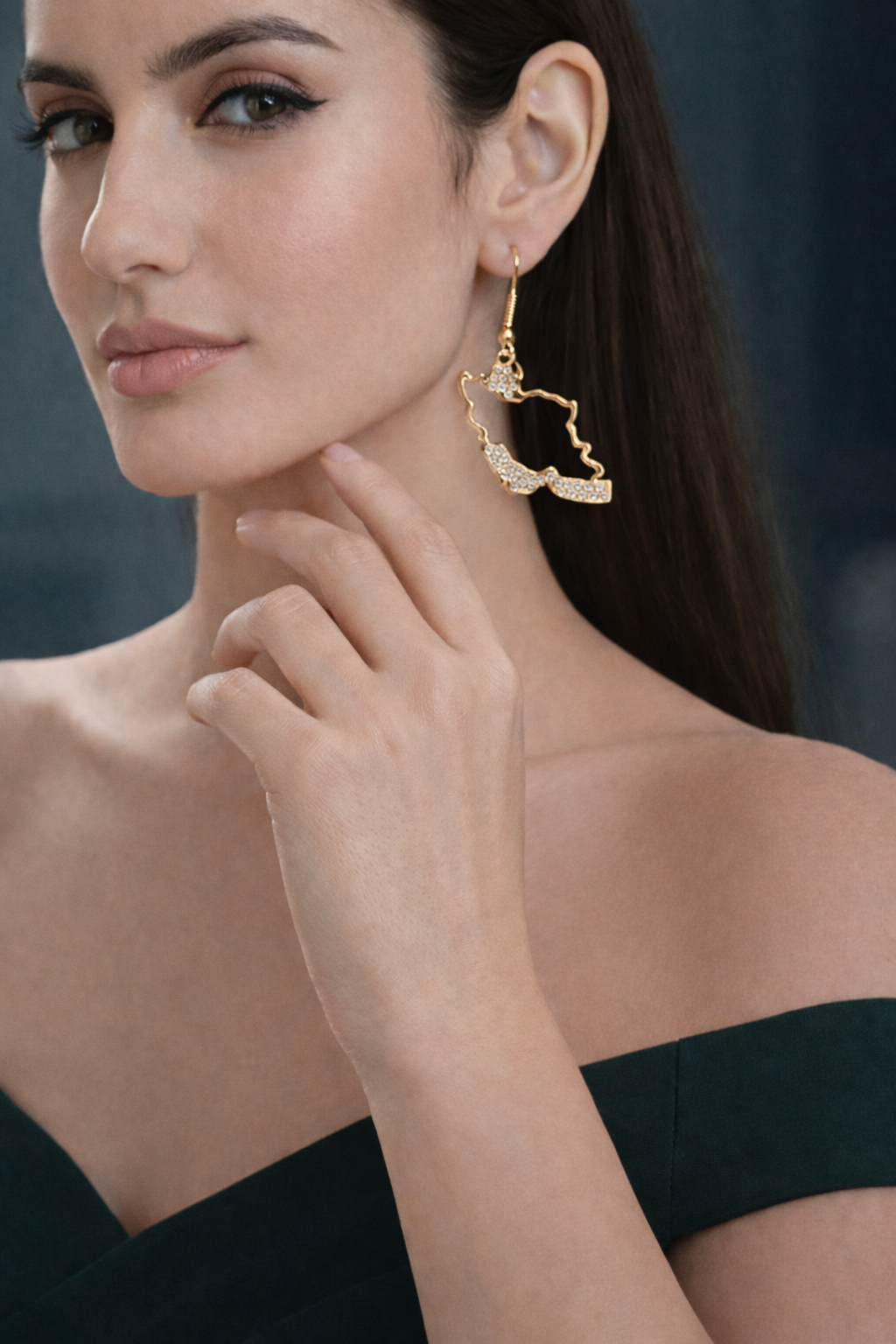 IRAN MAP JEWELRY SET COLLECTION