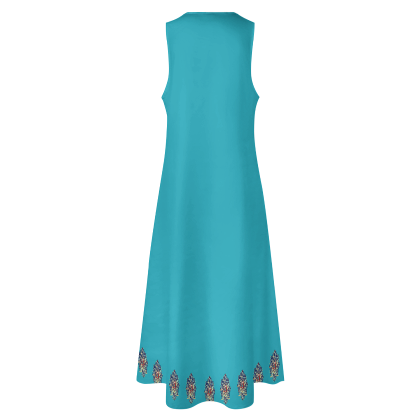 PERSIAN CALLIGRAPHY MAXI DRESS – باید که جمله جان شوی