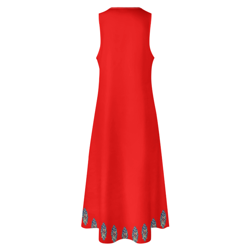 PERSIAN CALLIGRAPHY MAXI DRESS – باید که جمله جان شوی