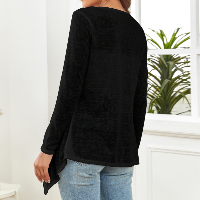 WOMEN’S DROP SHOULDER OPEN SHIRT باید که جمله جان شوی تا لایق جانان شوی