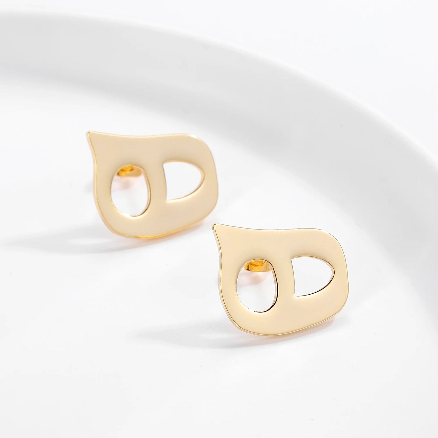 FARSI LETTER STUD EARRINGS