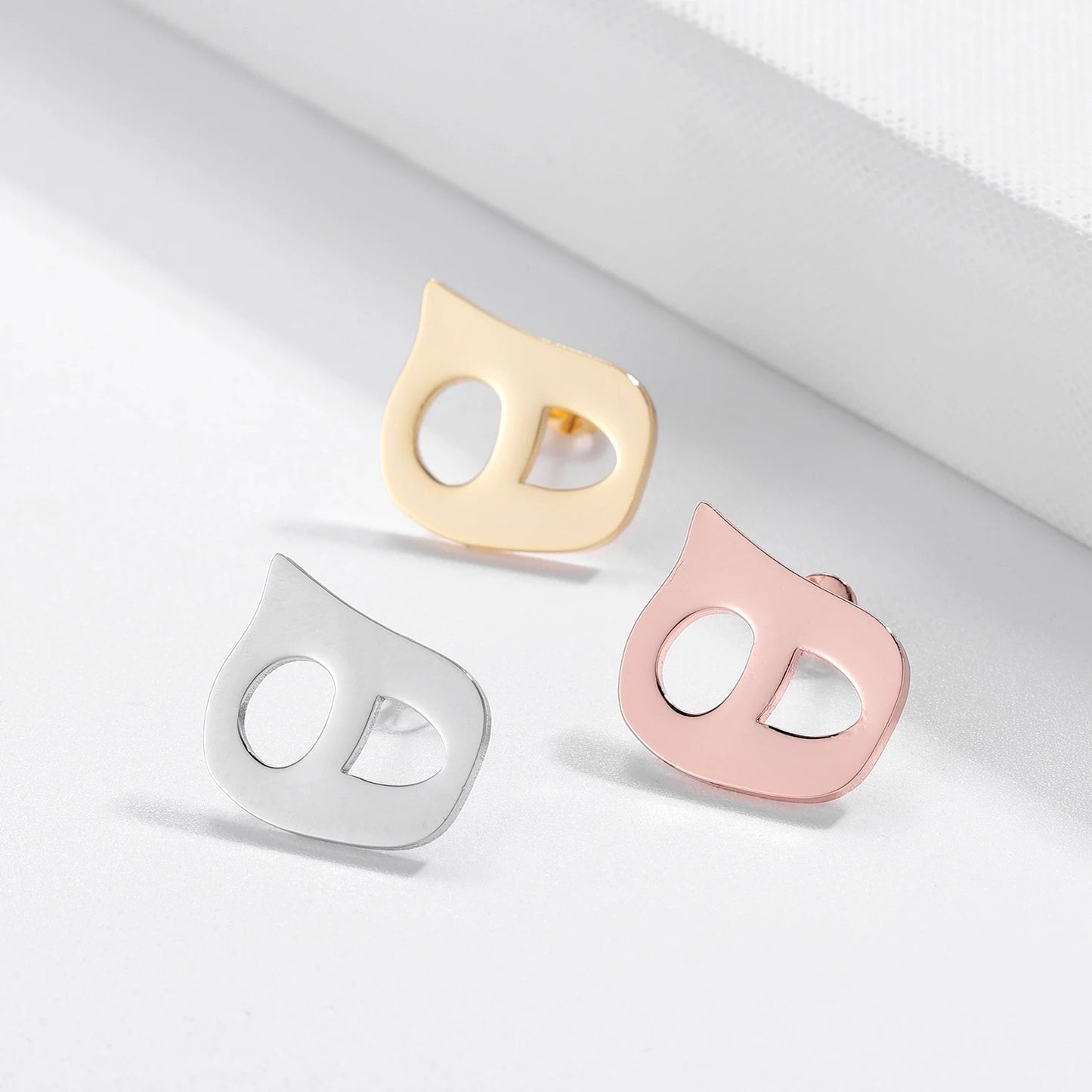 FARSI LETTER STUD EARRINGS