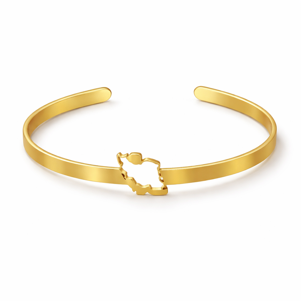 IRAN MAP PERSIAN BRACELET GIFT
