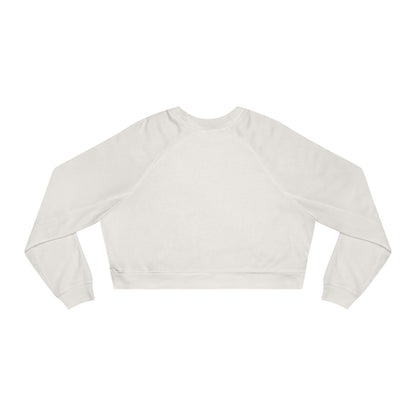 Pull court en molleton orné de perles