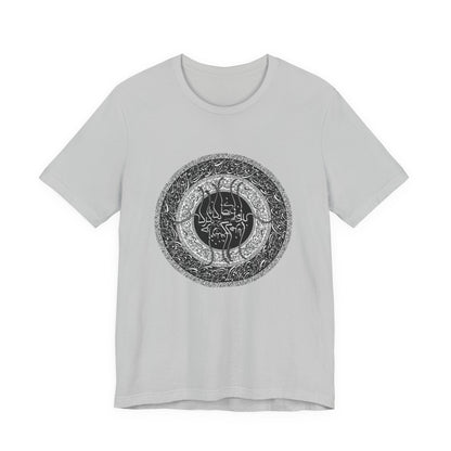 PERSIAN CALLIGRAPHY T-SHIRT | SAADI POETRY بنی آدم اعضای یکدیگرند