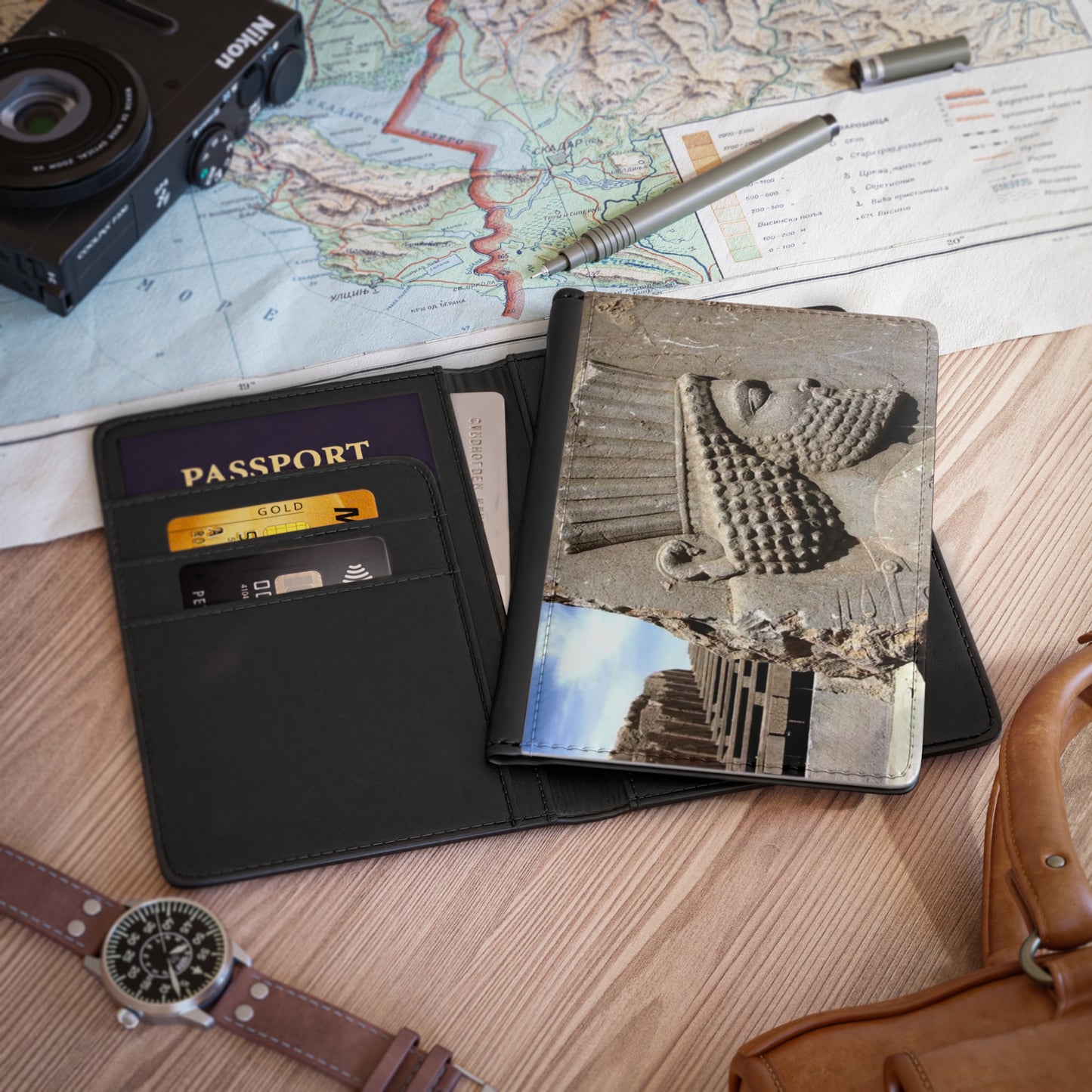 Passport Cover | Stylish Travel Accessory with RFID Blocking