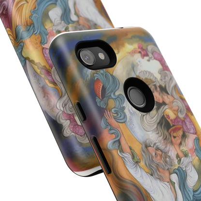 HOMAYE OWJ-E SA’ADAT – MYTHICAL PERSIAN MINIATURE ART PHONE CASE