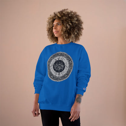 PREMIUM  Farsi Poetry Unisex Eco Champion Sweatshirt  بنی آدم اعضای یکدیگرند