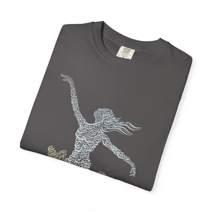 PERSIAN IRAN MAP WOMEN CALLIGRAPHY T-SHIRT