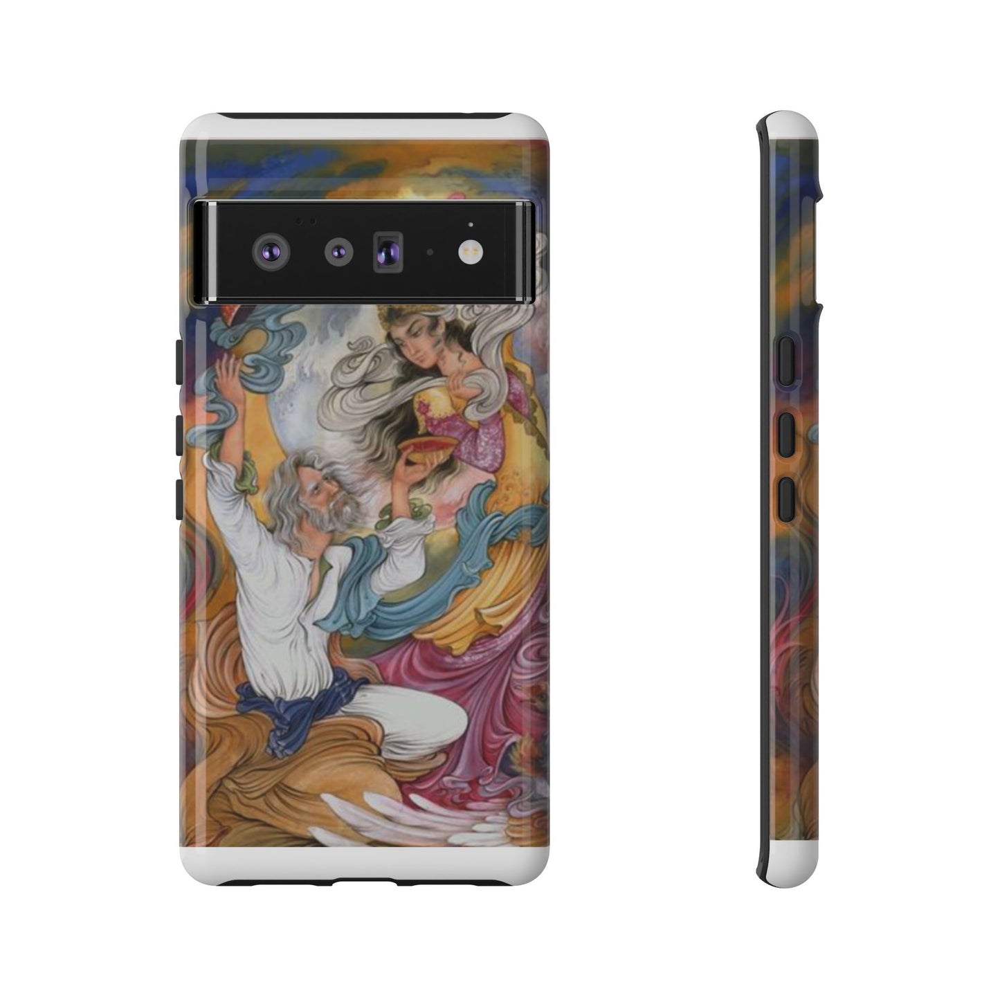 HOMAYE OWJ-E SA’ADAT – MYTHICAL PERSIAN MINIATURE ART PHONE CASE