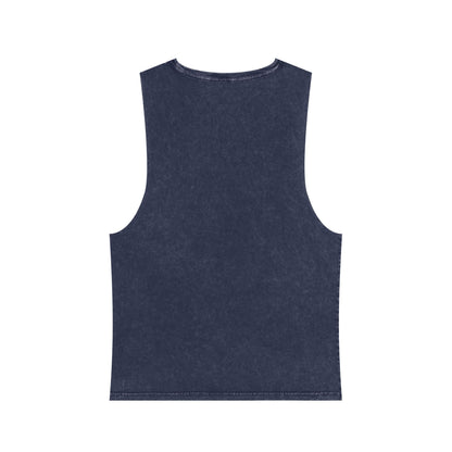 FARSI DOT UNISEX STONEWASH TANK TOP WITH TAZHIB نقطه فارسی